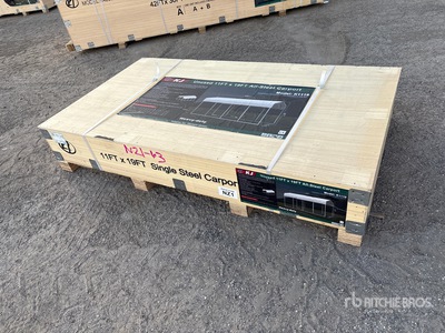 2026 KJ K1119 11 ft x 19 ft Carport (Unused)