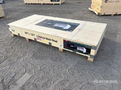 2026 KJ K1912 12 ft x 20 ft Livestock Shelter (Unused)