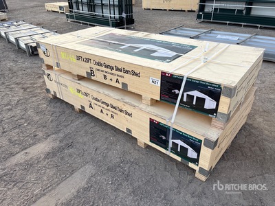 2026 KJ K3325 33 ft x 25 ft Metal Garage (Unused)