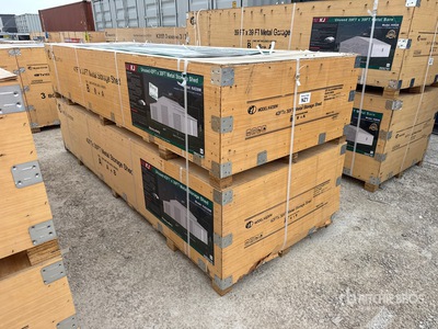 2026 KJ K4230W 42x30x13 Metal Storage Szopa (Unused)
