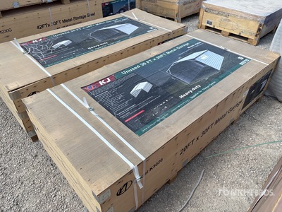 2026 KJ K3020 20 ft x 30 ft Enclosed カーポート (Unused)