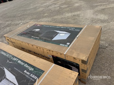 2026 KJ K3020 20 ft x 30 ft Enclosed Carport (Unused)