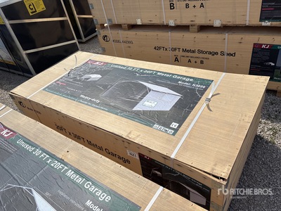 2026 KJ K3020 20 ft x 30 ft Enclosed カーポート (Unused)