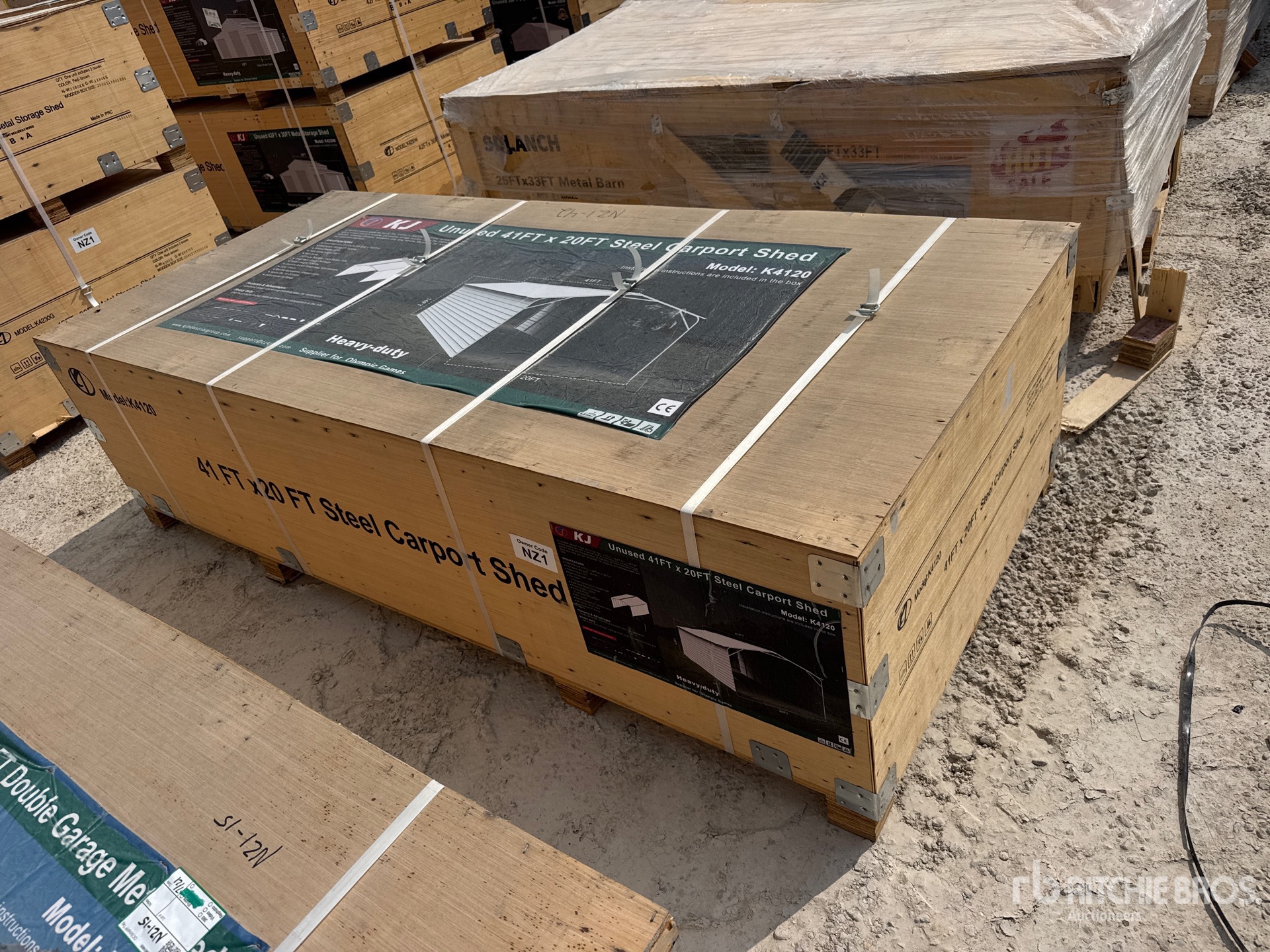 2026 KJ K4120 20 ft x 41 ft Carport (Unused)