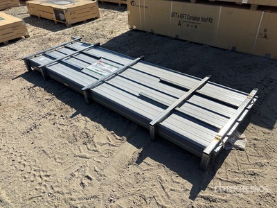 2026 KJ K0310 10 ft Galvalume Corrugated Steel Plates (Unused)