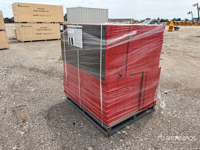 2026 KJ K0204 Steel Frame Concrete Forms (Unused)