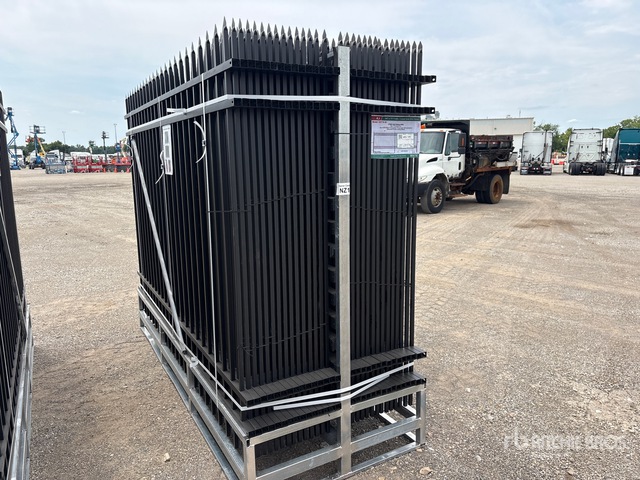 Quantity of (30) 2026 KJ K0710-30 10 ft x 7 ft Powder Coated Fencing (Unused)