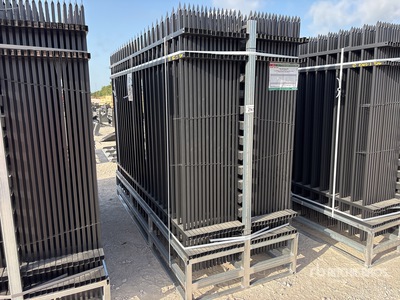 2026 KJ K0710-30 10 ft x 7 ft Powder Coated Fencing (Unused)