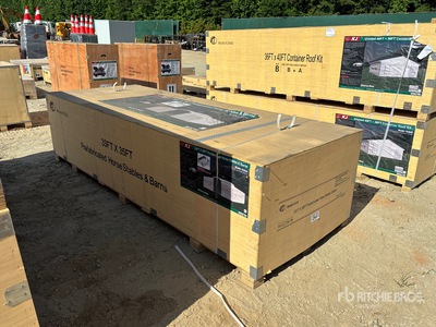 2026 KJ K3335 33 ft x 35 ft Prefabricated Horse Stables & Barns Edificio de almacenaje (Unused)