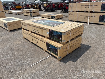 2026 KJ K3325G Double Garage Metal Schuur
