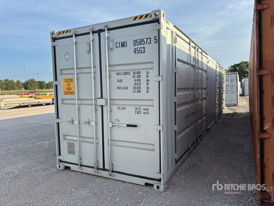 2026 40 ft High Cube Multi-Door Contenedor de almacenamiento