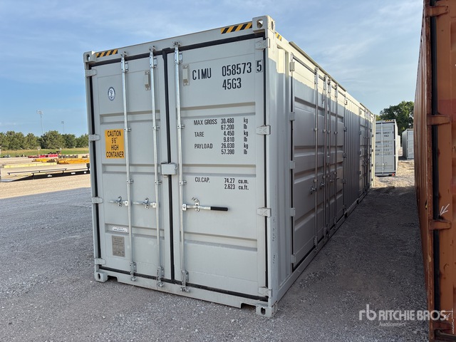 2026 40 ft High Cube Multi-Door Storage Container