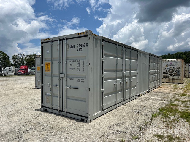 2026 40 ft High Cube Multi-Door Storage Container