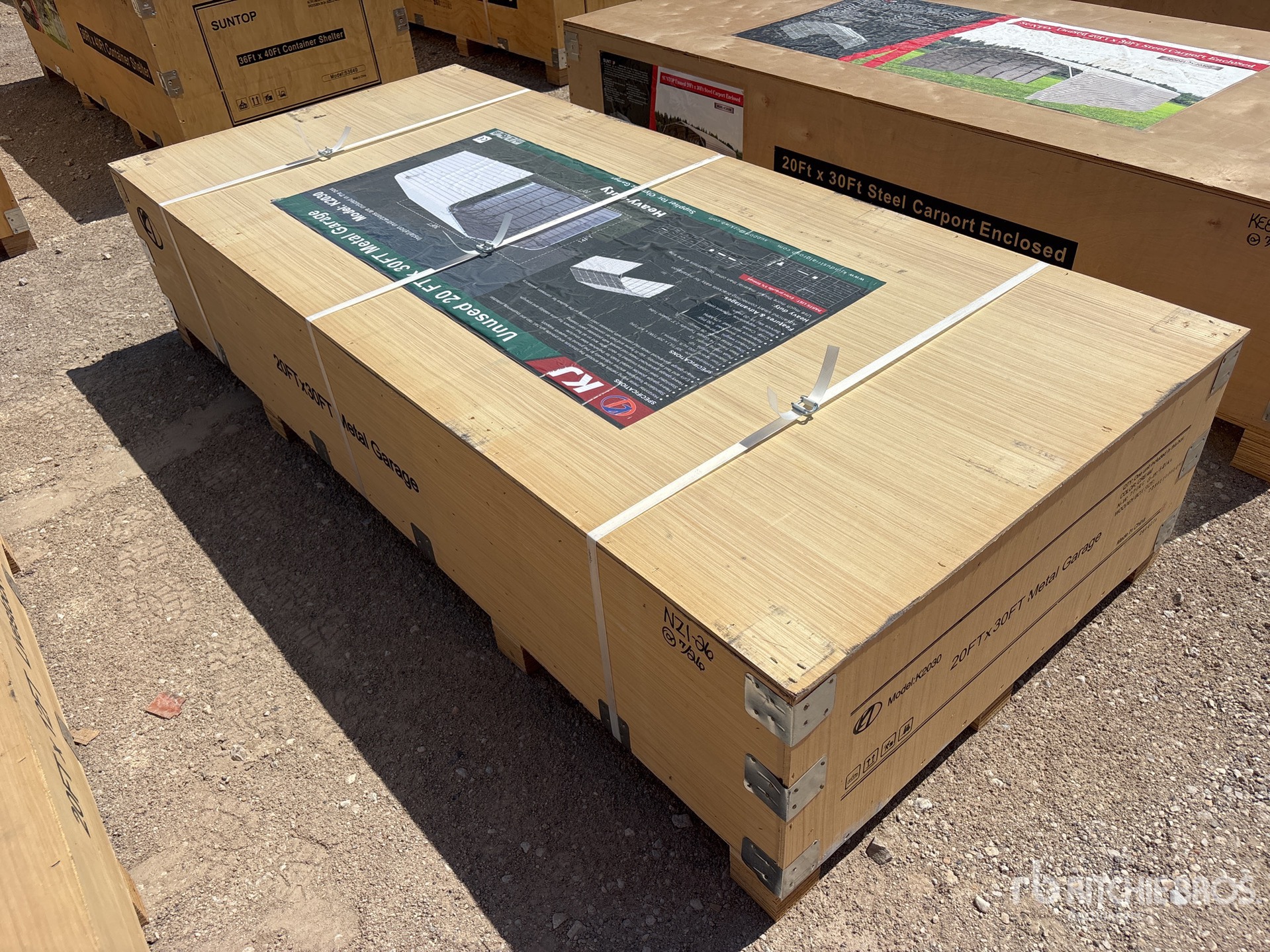 2026 KJ K2030 20FT*30FT Metal Garage (Unused)