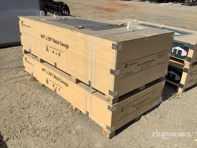2026 KJ K2545G 25 ft x 46 ft Metal Garage Storage Building (Unused)