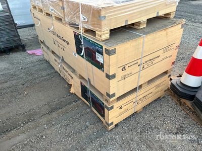 2026 KJ K2545G 46ft x 25 ft Metal Garage Storage Building (Unused)