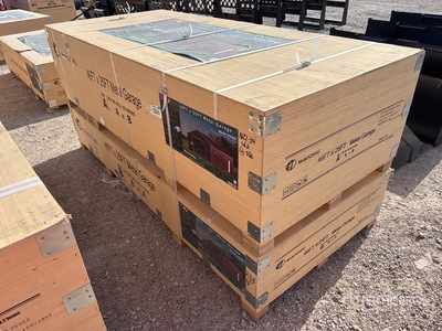 2026 KJ K2545G 25 ft x 46 ft Metal Garage Storage Building (Unused)