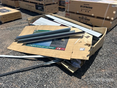 2026 KJ K2223G 22 ft x 23 ft Double Metal Garage Storage Building (Unused)