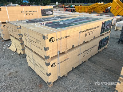2026 KJ K4230G 42 ft x 30 ft Metal Shed (Unused)