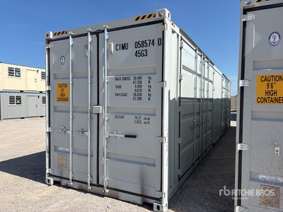 2026 40 ft High Cube Multi-Door Storage Container