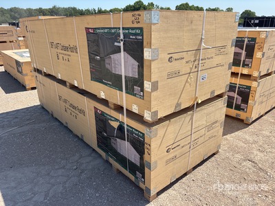 2026 KJ K3640 36 ft x 40 ft Enclosed Container Roof kit with door مظلة التخزين (Unused)