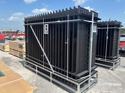 2026 KJ K0710-30 10 ft x 7 ft Powder Coated Fencing (Unused)
