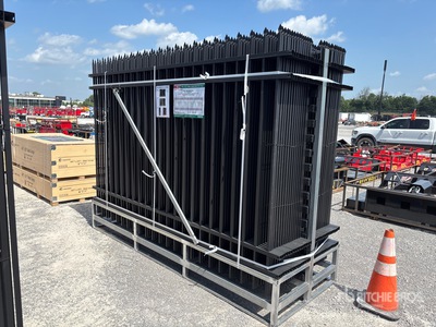 2026 KJ K0710-30 10 ft x 7 ft Powder Coated Fencing (Unused)