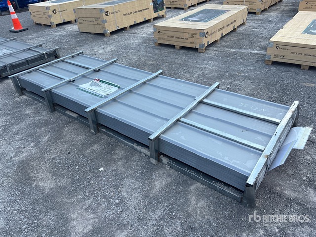 2026 KJ K0310 10 ft Galvalume Corrugated Steel Plates (Unused)