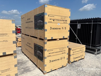 2026 KJ K5100 49 ft x 103 ft Prefabricated Metal Frame Storage Building (Unused)