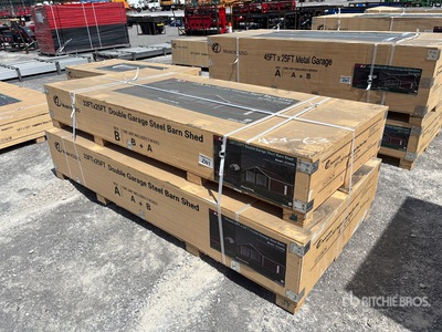 2026 KJ K3325 33 ft x 25 ft 33 ft x 25 ft Metal Garage  هيكل محمول (Unused)