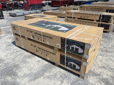 2026 KJ K3325G 25 ft x 33 ft Metal مبنى التخزين  (Unused)