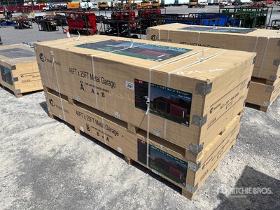 2026 KJ K4525G 25 ft x 46 ft 45ft x 25 ft Metal Garage Storage Building (Unused)