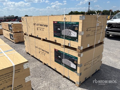 2026 KJ K0039 39 ft x 39 ft Metal Garage Budynek magazynowy (Unused)