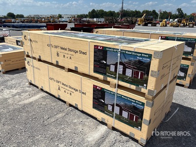 2026 KJ K4230G 42 ft x 30 ft Metal Szopa (Unused)
