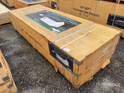 2026 KJ K2825 28 ft x 25 ft Metal workshop (Unused)