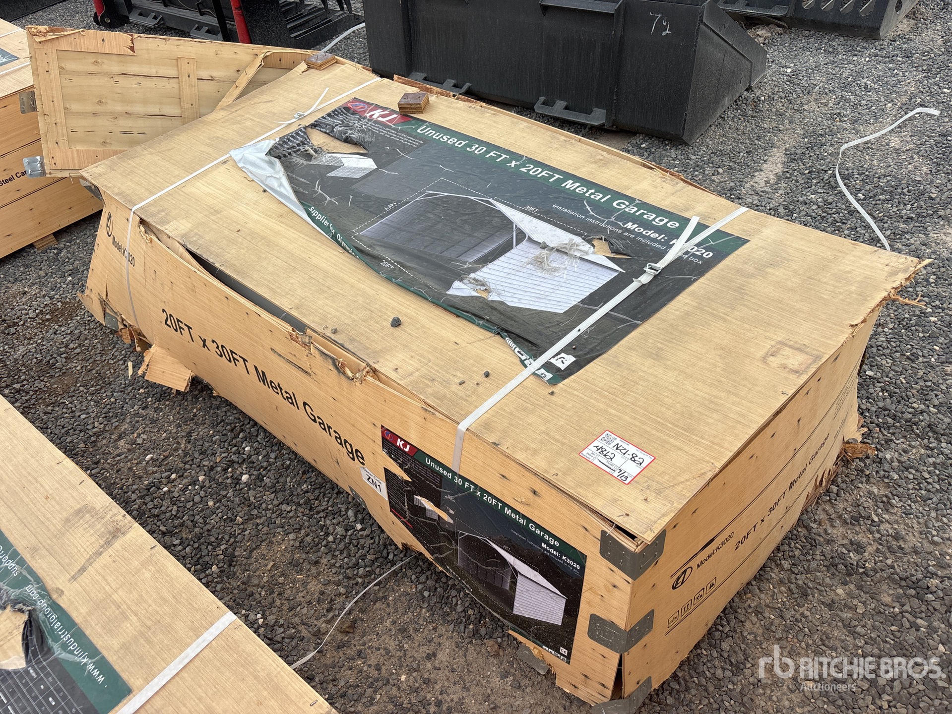 2026 KJ K3020 20 ft x 30 ft Carport (Unused)
