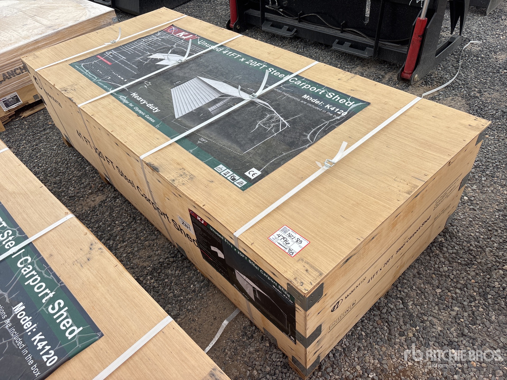 2026 KJ K4120 20 ft x 41 ft Carport (Unused)