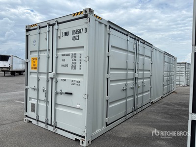 2026 40 ft High Cube Multi-Door Storage Container