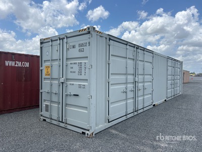 2026 40 ft High Cube Multi-Door Storage Container