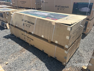 2026 KJ K2346 23 ft x 46 ft Metal Garage Edificio de almacenaje (Unused)