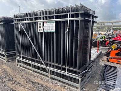Quantity of (30) 2026 KJ K0710-30 10 ft x 7 ft Powder Coated Fencing (Unused)