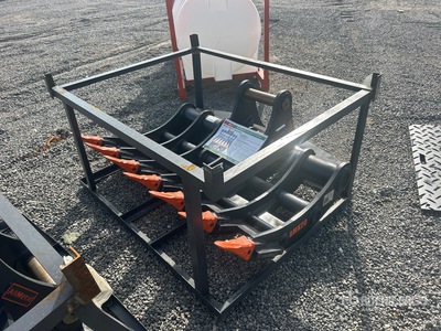 2026 KJ AMK20 65 in Excavator Rake - Fits Cat 320 (Unused)