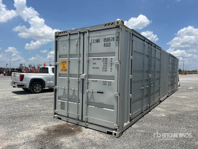 2026 40 ft High Cube Multi-Door Contenedor de almacenamiento