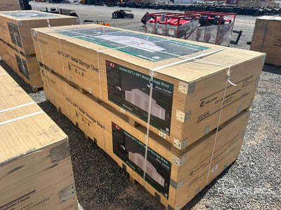 2026 KJ K4230W 42 ft x 30 ft Metal Storage Shed (Unused)