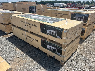2026 KJ K0020 23 ft x 40 ft Metal Garage Storage Building (Unused)