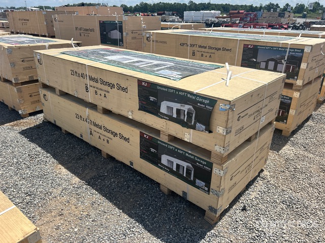 2026 KJ K0020 23 ft x 40 ft Metal Garage Storage Building (Unused)
