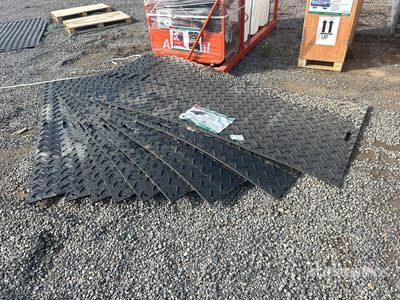 Quantity of (12) 2026 KJ K1222 Polyethylene Board Roadbed Protection Pad (Unused)