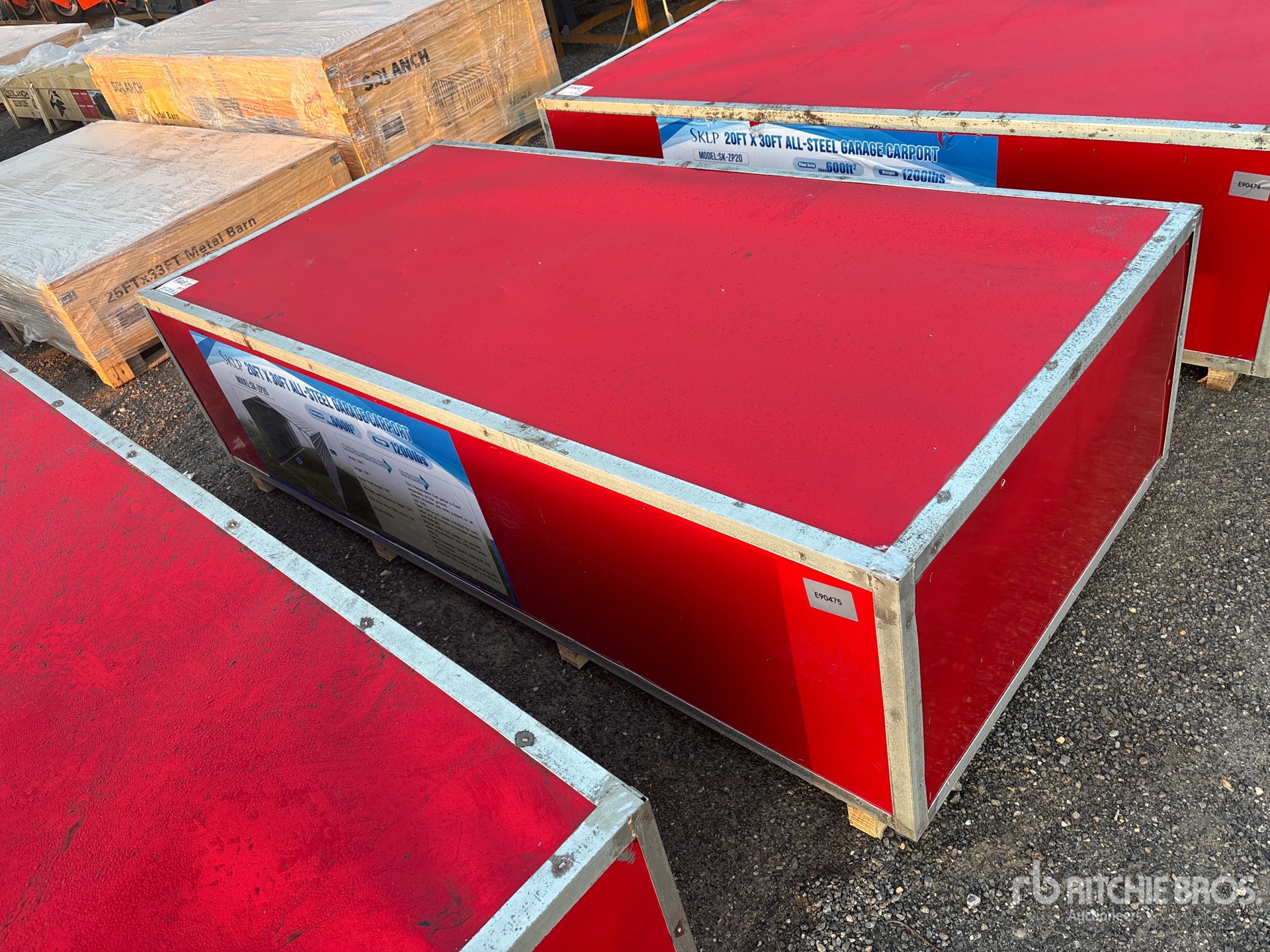 2026 SKLP SK-ZP20 20 ft x 30 ft Carport (Unused)