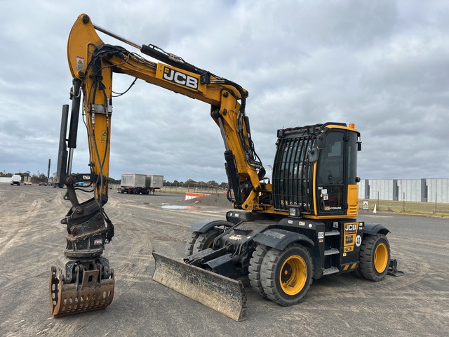 2018 JCB Hydradig 110WT Wheel Excavator 2018 JCB Hydradig 110WT Wheel Excavator