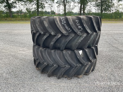 Quantity of (2) 2023 Goodyear Optitrac LSW 800/55R46 190D Tires (Unused)